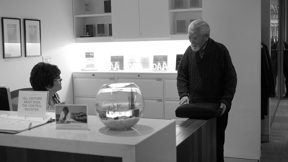 Moriyama at Moriyama & Teshima offices
